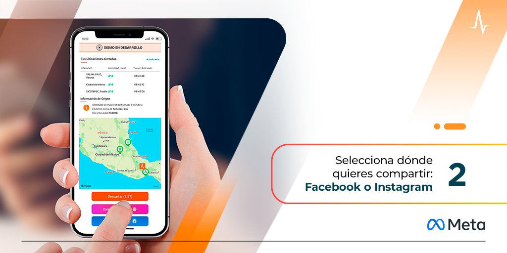 SkyAlertMx's tweet image. Con esta guía podrás compartir tus #SkyAlertStories a Facebook e Instagram desde tu SkyAlert App 😉

•Importante: Ten en cuenta la intensidad y el tiempo estimado de arribo a tu localidad para tomar decisiones. ¡Lo más importante es tu seguridad!

#ShareSkyAlert
