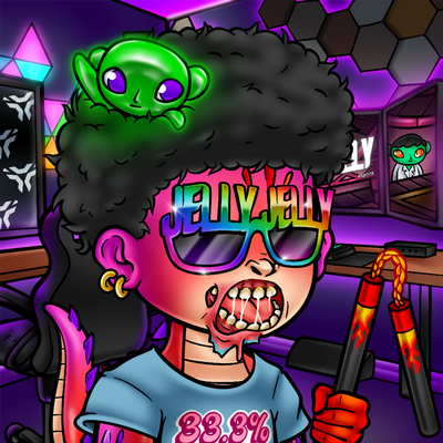 BOGOHS_'s tweet photo. This is what Bogohs is dedicated to, creates and expands his magic.

@JellyeSportsNFT x @BOGOHS_ 

Rascals causing mayhem in Bogohs World🦋

#Bollish https://t.co/akRtiLa7Qm