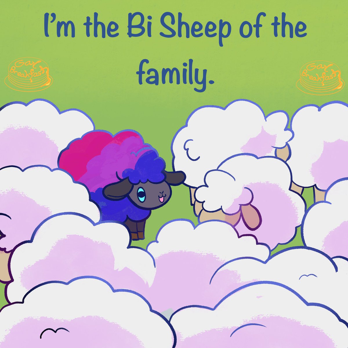 ❤️Lesbian &amp; Bi 💜 🐑 of the family