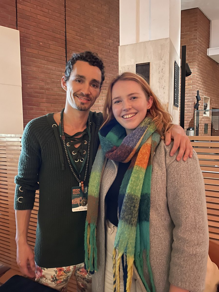 a fantastic day at the first ever Irish Writers’ Weekend hearing diverse voices from across Ireland speak on a range of issues in the literary world and beyond ☘️ highlights include meeting &amp; getting books signed by the inimitable <a href="/JanCarson7280/">Jan Carson</a> &amp; <a href="/RobMSheehan/">Robert Sheehan</a> 🧡