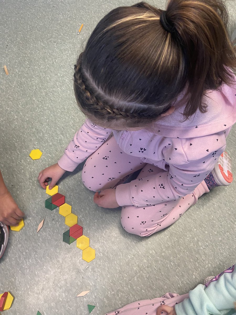 Some awesome patterns created at LMPS today!  #tldsbmath #attributes #grade2