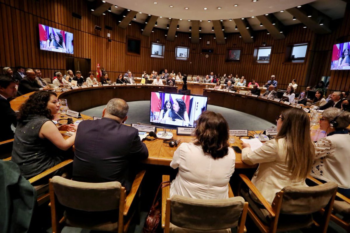 UNGGIMAmericas's tweet photo. Hoy dimos inicio a la IX Sesión del Comité de Expertos de las Naciones Unidas sobre la Gestión de la Información Geoespacial Global. 

El comité busca acordar una agenda de cooperación regional en materia de fortalecimiento de Información Geoespacial.

@UNGGIM https://t.co/b9V3EszEcr