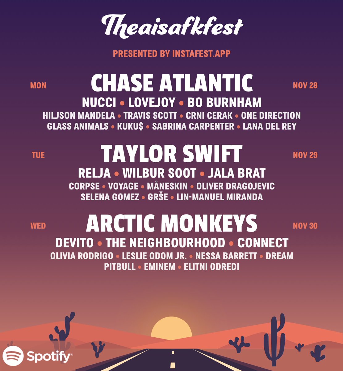 Chase Atlantic always