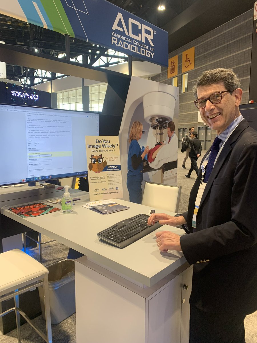 RadiologyACR's tweet photo. ✅ Network w/ colleagues
✅ Pledge to #ImageWisely
✅ Save on #ACRAccreditation
We've got it all at Booth 3700! There’s still time to #VisitACR this afternoon. https://t.co/hOapnYOKpI