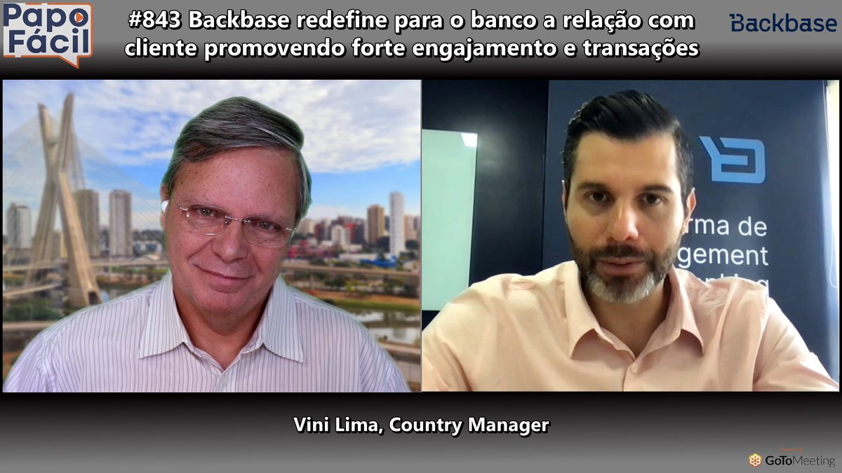fxando's tweet photo. #PapoFácil #843 #Backbase redefine para o #banco a relação com o #cliente promovendo forte #engajamento e transações
https://t.co/UUTSiktcxb
Com Vini Lima, Country Manager
#plataforma #digital #fintech #serviços #inovação #foconocliente #orquestração #experiência #simplificada https://t.co/CWtPuoCNB1