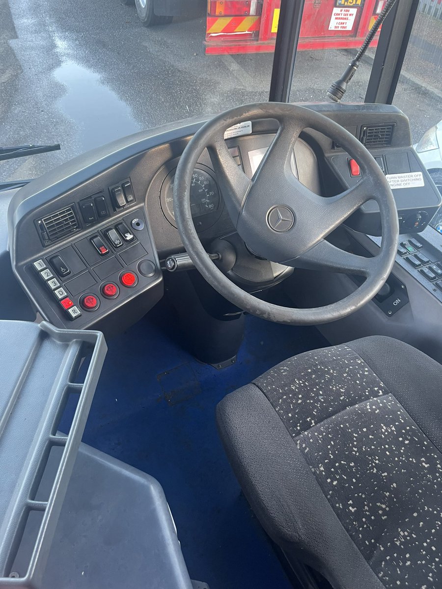 Mercedes-Benz Citaro-G 23065 has been receiving attention. Hopefully back on the road soon - do like a bendy bus!