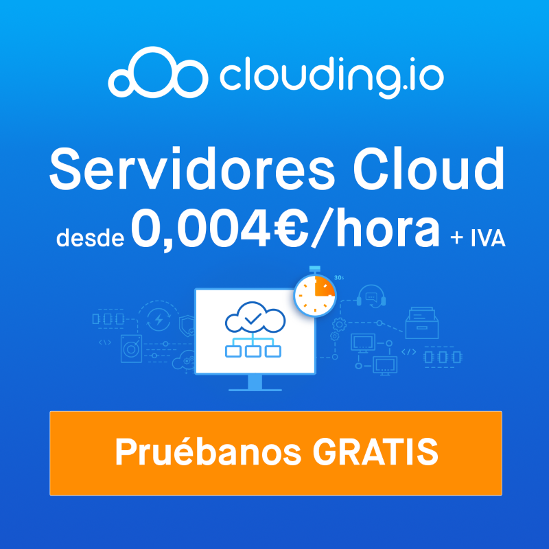 cloudingio's tweet photo. Prueba nuestros Servidores Cloud facturados por horas, con recursos flexibles y soporte 24x7 cercano y en español.