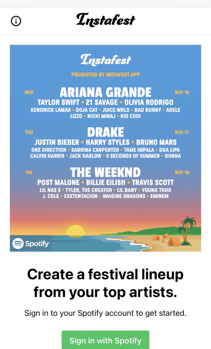 Voy a armar mi propio festival .