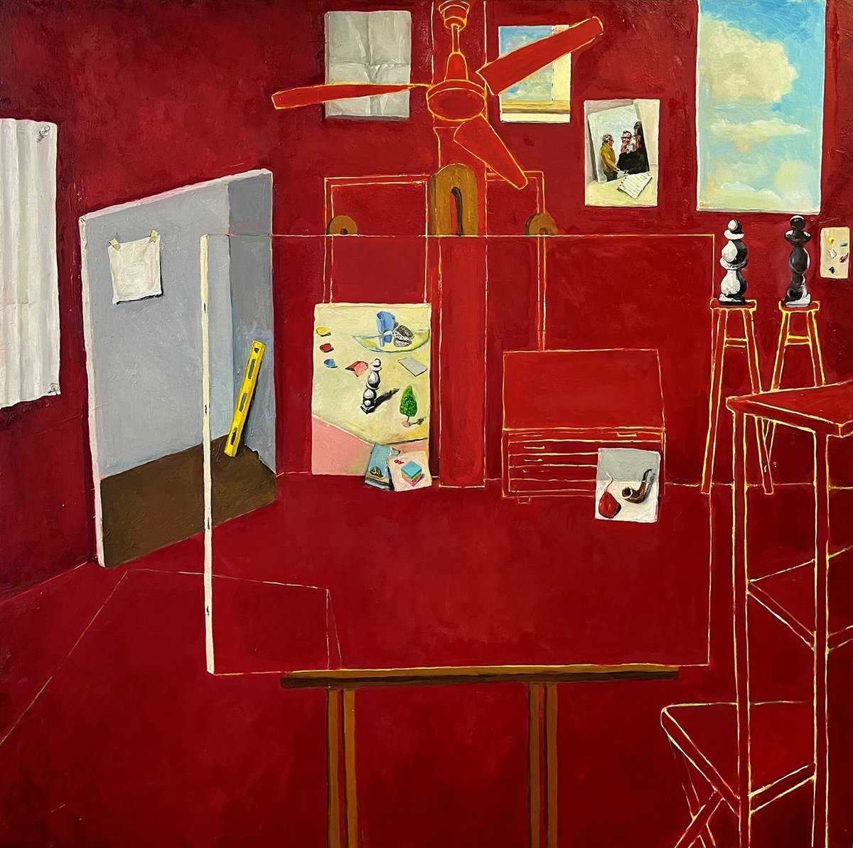 BirchCGallery's tweet photo. Howard Podeswa: Dépaysement | Studio &amp; Remnants: 2 Gallery Group Show - https://t.co/kJHl4kcPmd https://t.co/Cnd1heN4I3