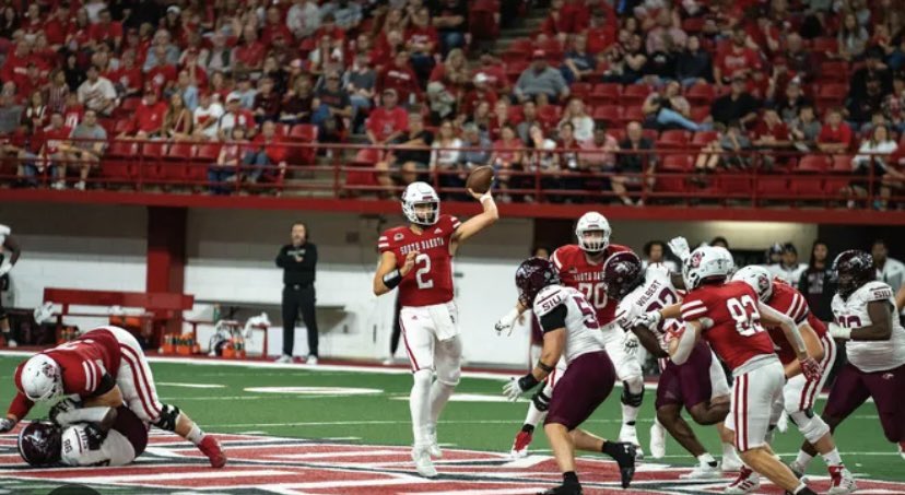 Excited to receive an offer from the University of South Dakota! <a href="/SDCoyotesFB/">South Dakota Football</a>