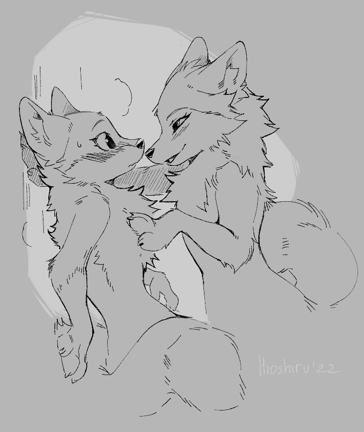 HioshiruAlter's tweet photo. flirting 🐾 https://t.co/05bHQTvuS5