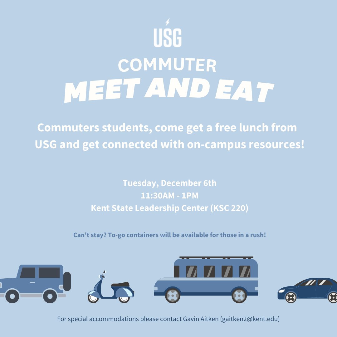 Kent State USG tweet media