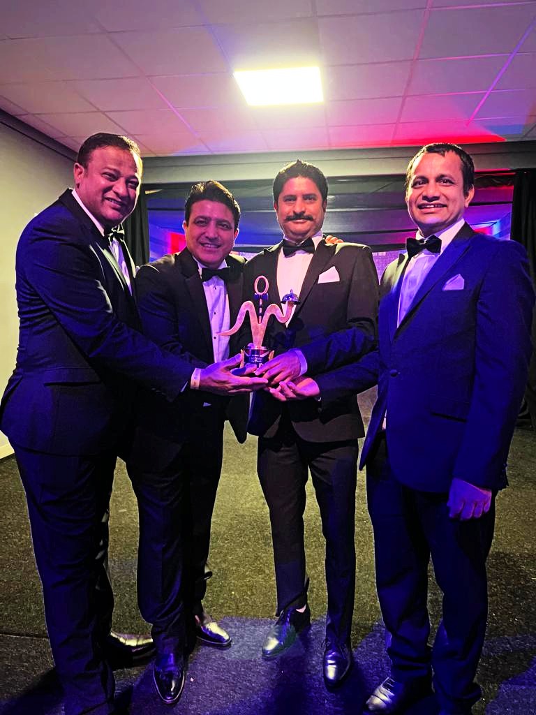 We have just been named Best in Wales @BritishCurryAwards!!! We are so happy. Details to follow! Thank you each and every one for your support. PP Team. #CurryOscars #BritCurryAwards