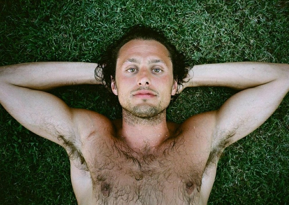 "Laying here, staring up at the stars and thinking of you."