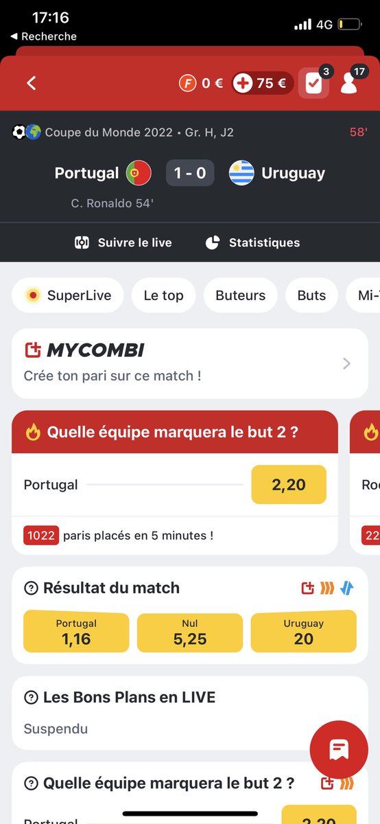 LouisDst's tweet photo. @Betclic remboursez Cristiano buteur les reufs !! https://t.co/IcLZB3FCgU