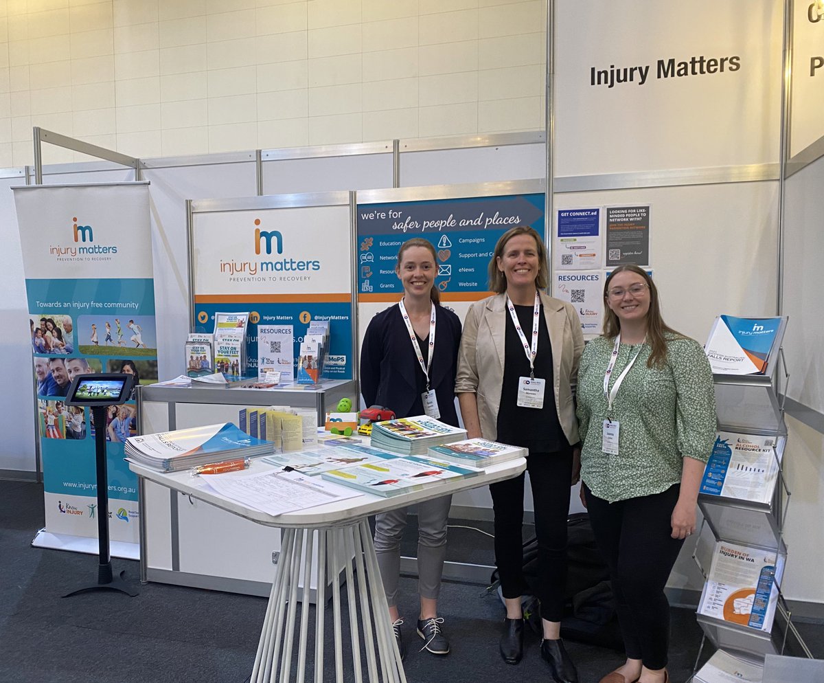 Don’t forget to pop by our booth at #Safety2022 and chat to our team about our work to prevent injuries and support recovery.
