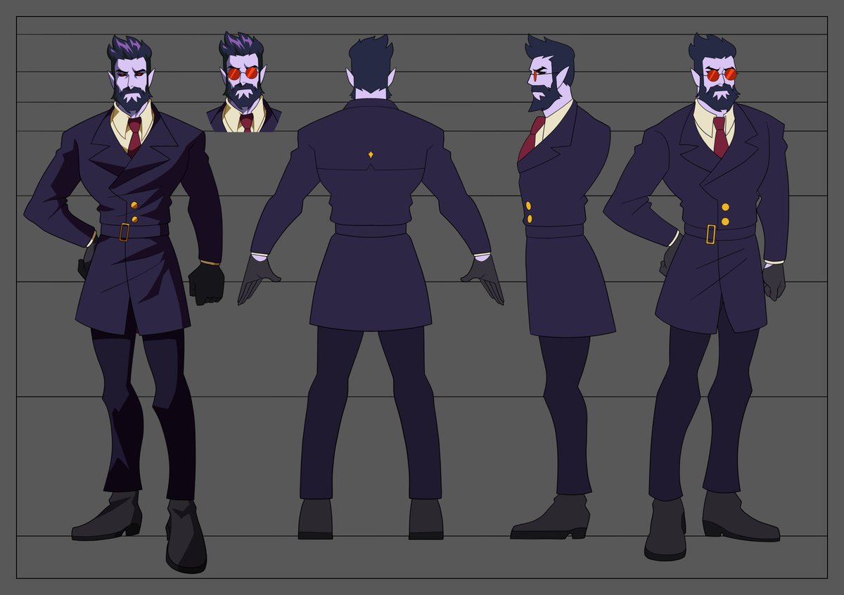 TeamNoirDevs's tweet photo. Character sheets for Willard Mortimer and Van Helsing https://t.co/ZAGX8F8S9I