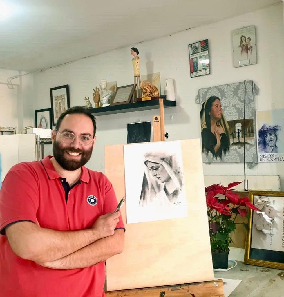 Manuel Cobo será artista adjunto de La Sentencia.

Manuel Cobo es licenciado en Bellas Artes por la Universidad de Sevilla y especialista en Conservación y Restauración de obras de arte.