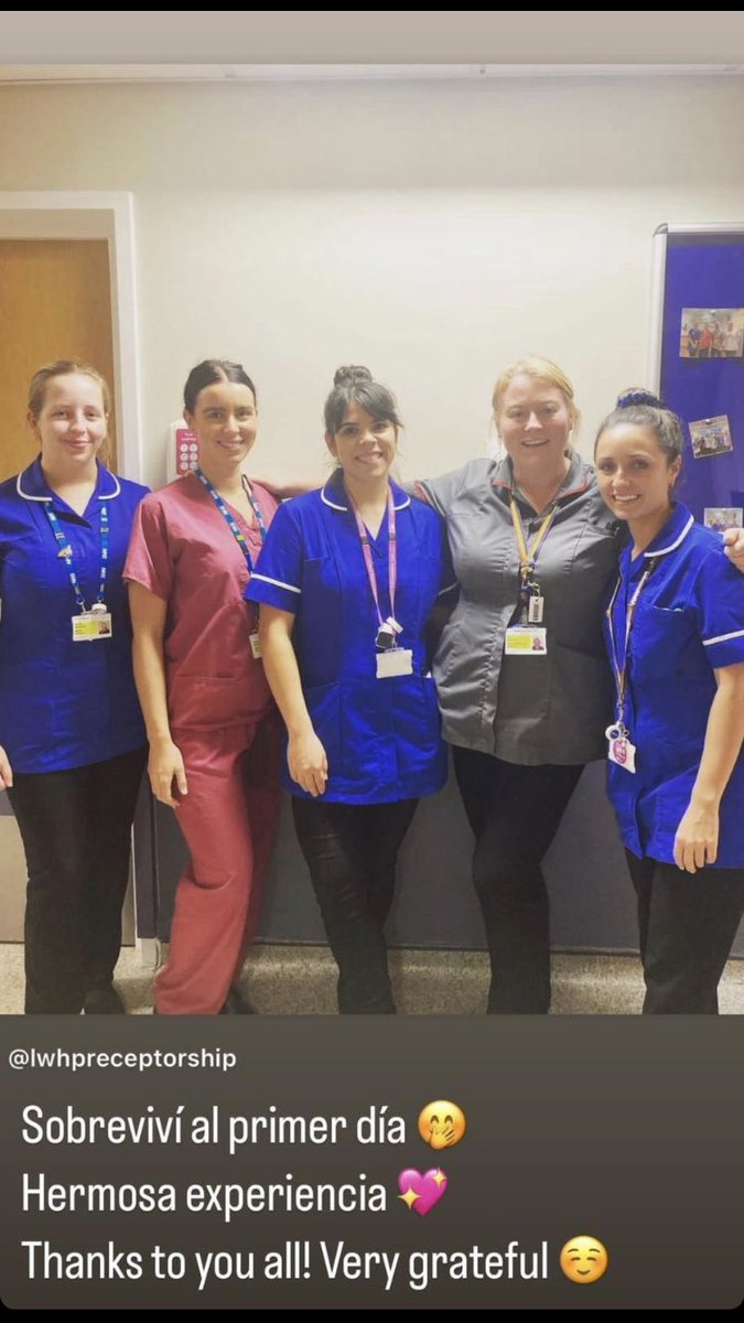 Cami’s first day on orientation @LiverpoolWomens. So great to welcome @CamiMidwife as our first International Midwife! Exciting days ahead! New working relationships and great friendships about to happen 🥰@AlisonLMurray @Judimidwife @Yanarichens @perlauaur @TeamCMidO @MatronJoan