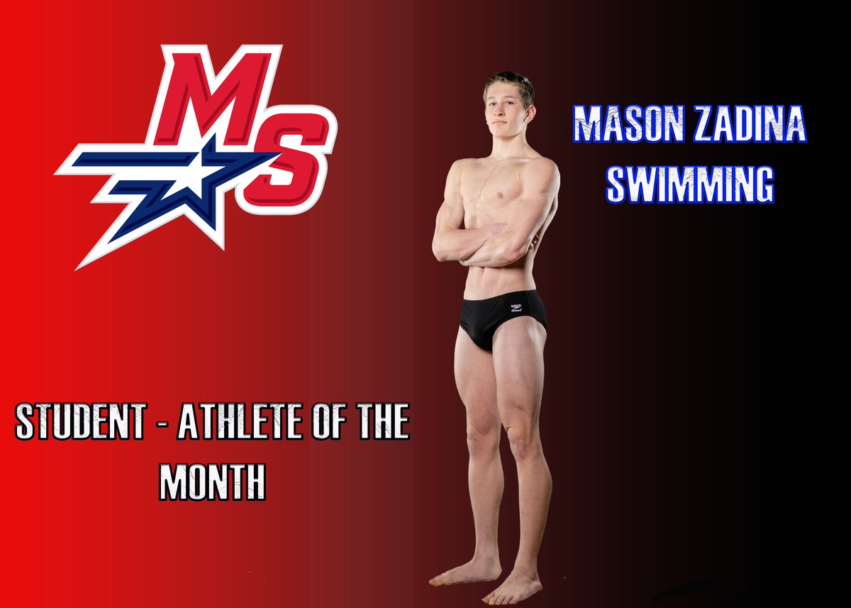 MSHSactivities's tweet photo. Mason worked hard this off season and looks to have an immediate impact this season on our team.  His work ethic has proven to be contagious! Mason makes his teammates better and is a great example of hard work and dedication equals results. @AquaPats #TPW https://t.co/PdavWRA7vI