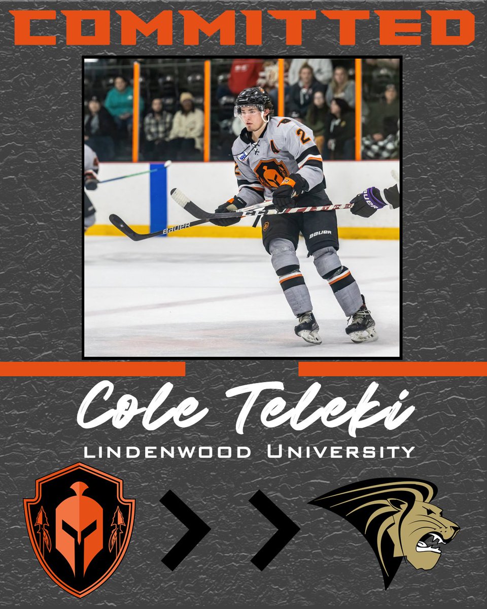 Cole Teleki has announced his commitment to play Division I hockey for the Lindenwood University Lions! Congratulations Cole! Read more about the commitment through the link below.#FightlikeWarriors⚔️

oklahomawarriors.com/cole-teleki-an…