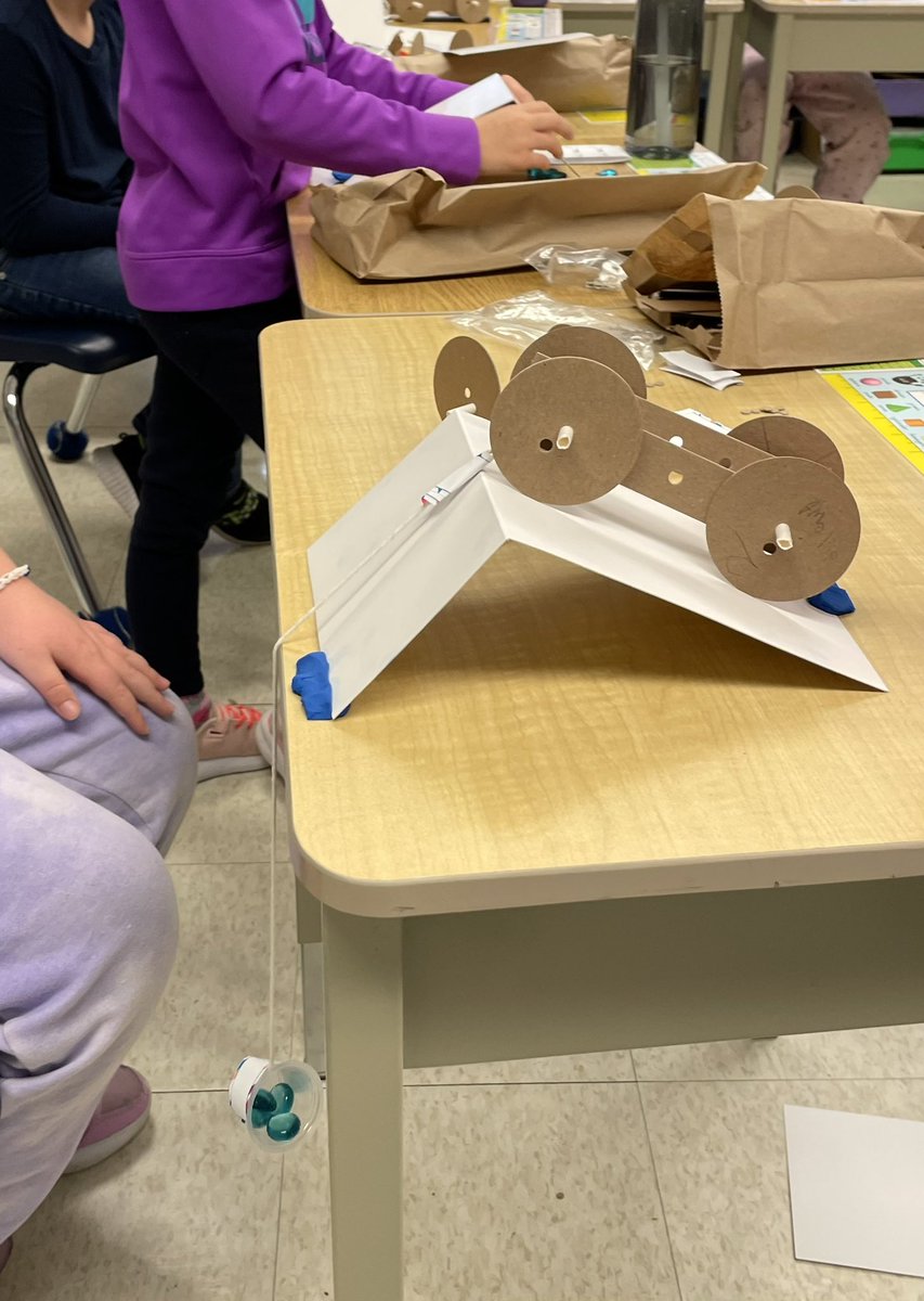 Learning about a wheel and axle, wedge, pulley, and more with <a href="/Sci_in_School/">Scientists in School</a>.  Thank you to <a href="/tinytownship/">Township of Tiny</a> for providing students with this opportunity. <a href="/SeanEaleyEDU/">Sean Ealey</a>