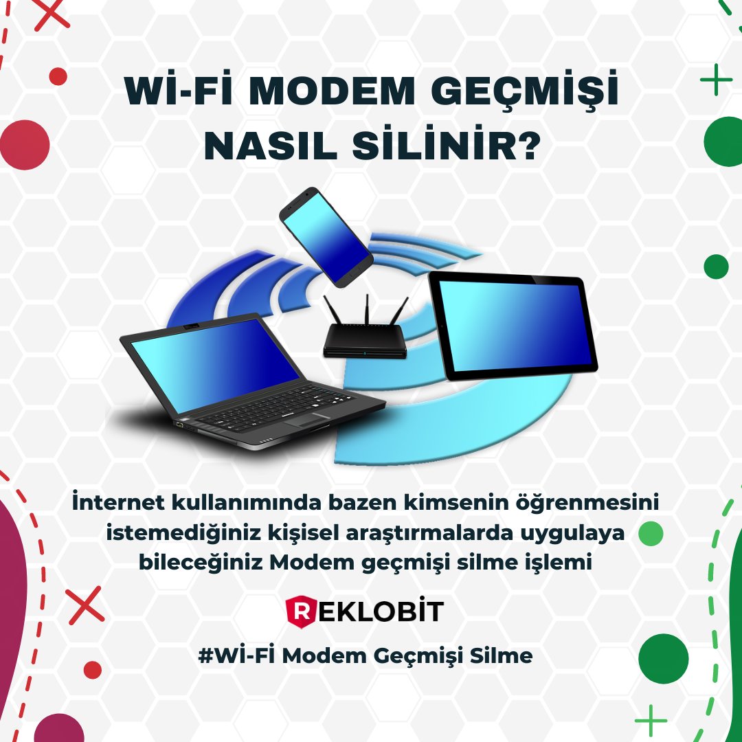 reklobit's tweet photo. Wİ-Fİ Modem geçmişinizi görebilmeniz için modem ara yüzüne giriş yapmanız gerekir. 
Daha fazla bilgi için: https://t.co/nzFHTTTJtT ziyaret ediniz.
#modemgeçmişi #wifigeçmişi #modemgeçmişisilme #Wifigeçmişisilme https://t.co/qcKKuCRCAM