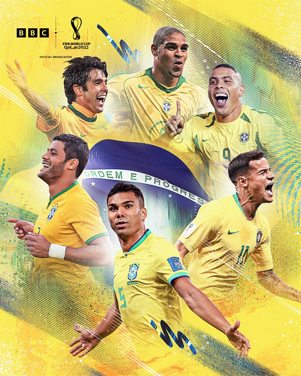 BBCSport's tweet photo. 2002: 🆆🆆🆆
2006: 🆆🆆🆆
2010: 🆆🆆🅳
2014:🆆🅳🆆
2018: 🅳🆆🆆
2022: 🆆🆆

Brazil are the first side in World Cup history to go unbeaten in 17 consecutive group stage matches 🤯

#BBCFootball #BBCWorldCup https://t.co/nH5Qh9000U