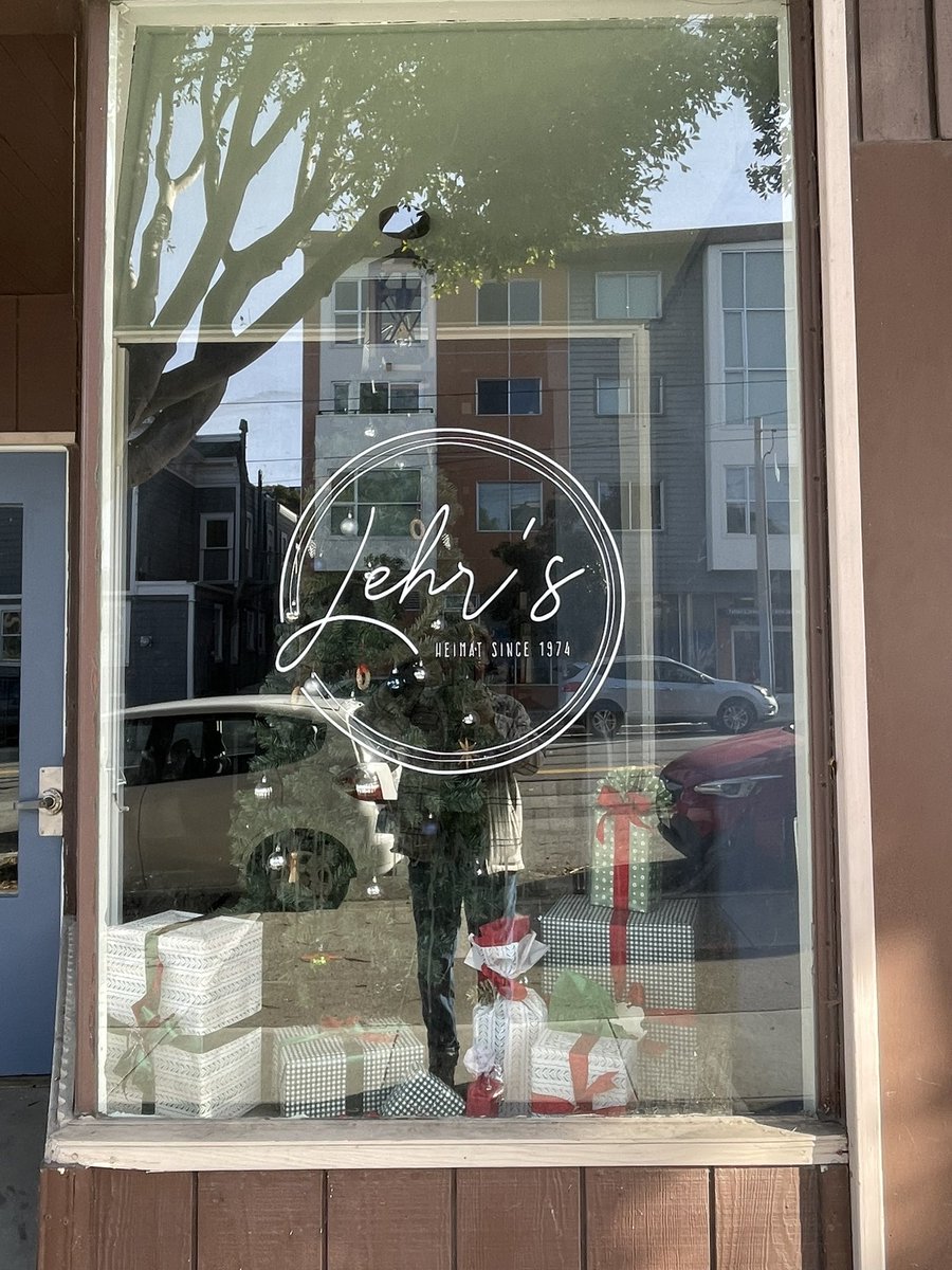 The new and improved Lehr’s German Specialties is  open for business!(closed Mondays) <a href="/Waxmannbiz/">Laura Waxmann</a> <a href="/NoeValleyDems/">Noe Valley Democratic Club</a> <a href="/NoeValleySF/">Noe Valley SF</a> <a href="/RafaelMandelman/">Rafael Mandelman</a> @kate_stoia