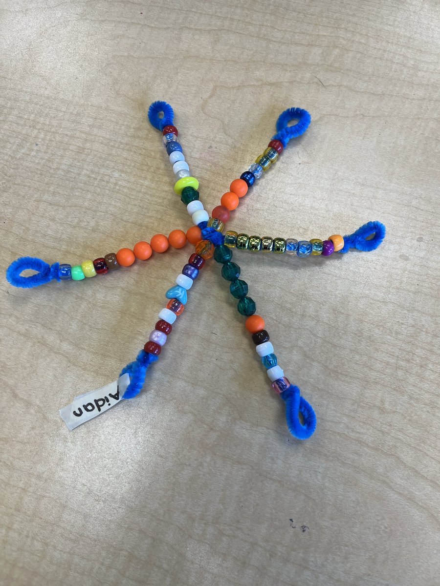 charrison432's tweet photo. We are counting to 10 to make our beaded ❄️❄️ https://t.co/FvjOO5F8sw