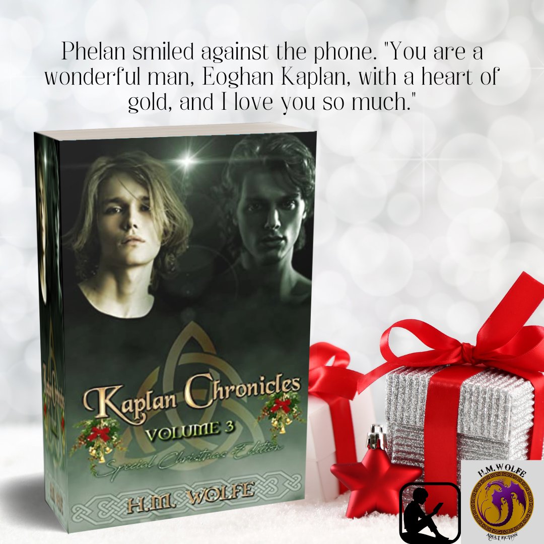 AVAILABLE FOR PREORDER!!

KAPLAN CHRONICLES VOLUME 3 *CHRISTMAS EDITION*

amazon.com/dp/B0BGQV2B11

With Cameron out of their lives for good, the Kaplans are ready to celebrate Yule, a time of spiritual renewal and giving thanks to the gods  for the benevolence showed to them.