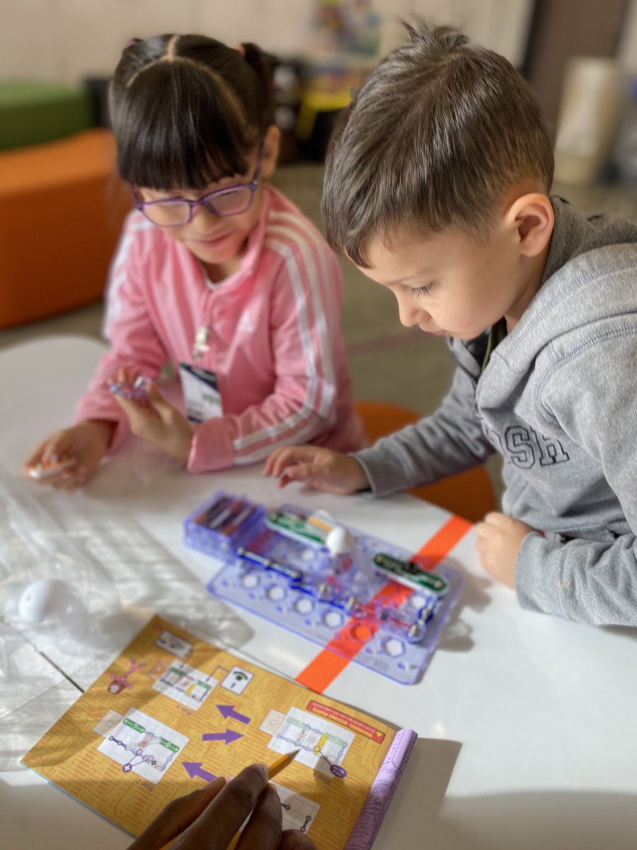 I was a little nervous ordering Snap Circuits for my Kinder STEM Students but ……we fell in LOVE with the Challenge! <a href="/SnapCircuits/">Snap Circuits</a> #KinderSTEM #TheEES #TinyTornadoes #AmericasSchool #IowaSTEM