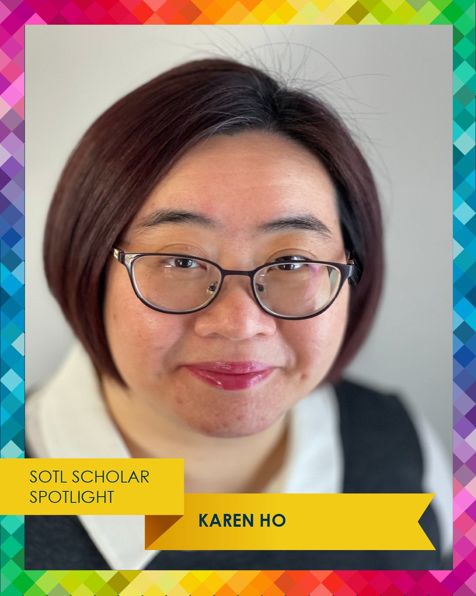 MC_SoTL's tweet photo. **SoTL Spotlight**: Karen Ho, SoTL Researcher, Faculty of Science and Technology, Chemistry.
Instagram: @karen_the_chem_educator

@SAMRUBuzz @mountroyal4u @MRUFaculty @mru_adc https://t.co/we5phMK0AB