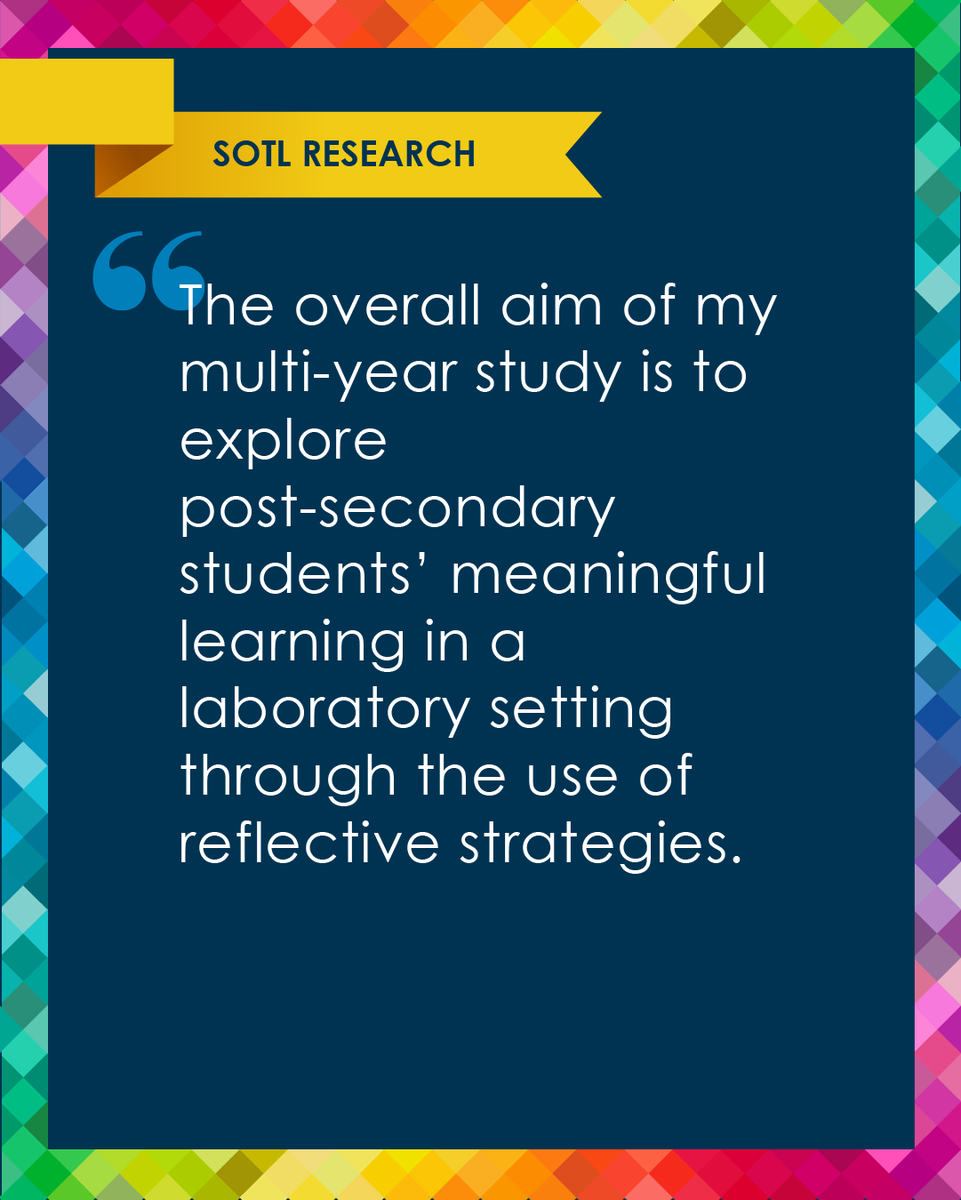 MC_SoTL's tweet photo. **SoTL Spotlight**: Karen Ho, SoTL Researcher, Faculty of Science and Technology, Chemistry.
Instagram: @karen_the_chem_educator

@SAMRUBuzz @mountroyal4u @MRUFaculty @mru_adc https://t.co/we5phMK0AB