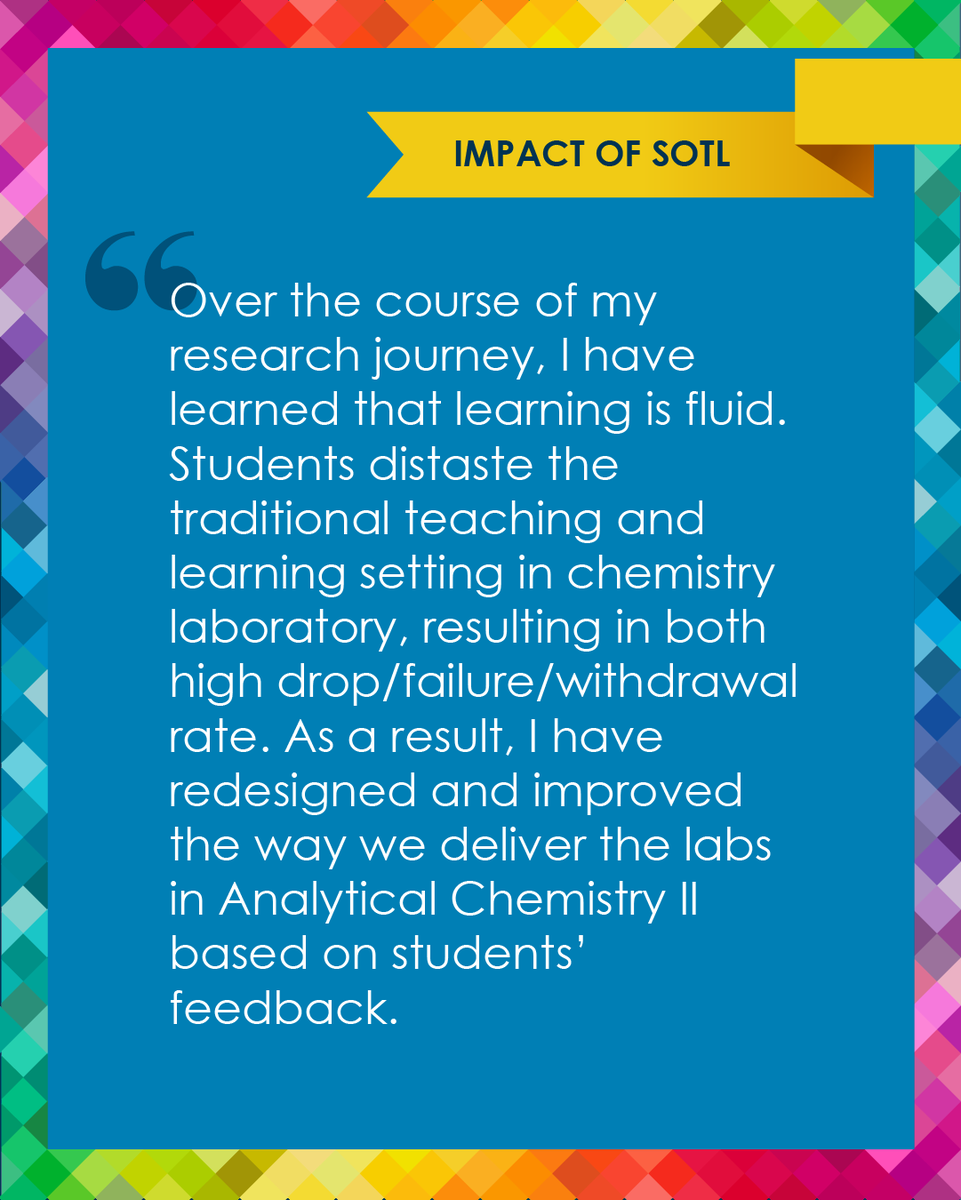 MC_SoTL's tweet photo. **SoTL Spotlight**: Karen Ho, SoTL Researcher, Faculty of Science and Technology, Chemistry.
Instagram: @karen_the_chem_educator

@SAMRUBuzz @mountroyal4u @MRUFaculty @mru_adc https://t.co/we5phMK0AB