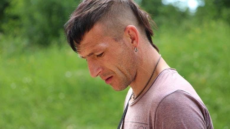 dkaleniuk's tweet photo. This is Volodymyr Vakulenko. A Ukrainian poet from Kharkiv region. He was missing since March this year. Today DNA test confirmed he was tortured and killed by Russians. https://t.co/Zm4vDUoO4Z