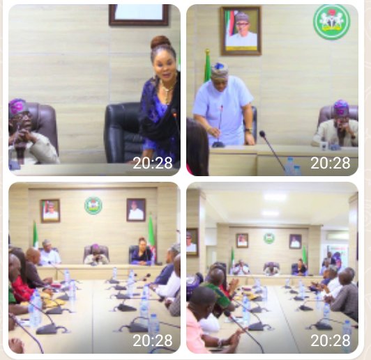 Earlier today, the Presidential candidate of All Progressives Congress, Asiwaju Bola Ahmed Tinubu, alongside the Director Special New Media Directorate of the PCC2022, Hon. Femi Fani Kayode, received groups of Artisans & Trade Associations at the PCC Head Office Abuja.