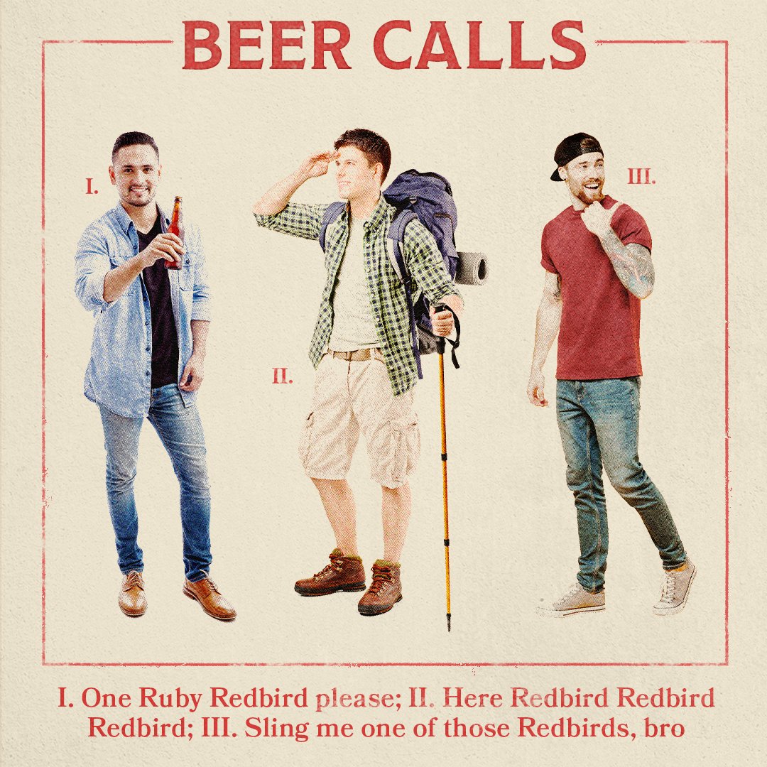 ShinerBeer's tweet image. Learn all about the elusive Ruby Redbird with this handy field guide! #ShinerBeer #RubyRedbird