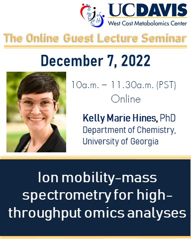 We are excited our December speaker Prof Kelly Marie Hines <a href="/KM_Hines/">Kelly M. Hines</a> presents great results in the field of omics analysis. Please register here:  ucdavis.zoom.us/meeting/regist…
#metabolomics <a href="/ynmc_benelux/">YoungNMC</a> <a href="/womi_x/">WomiX</a> <a href="/metabinfo/">Metabolomics Info</a>