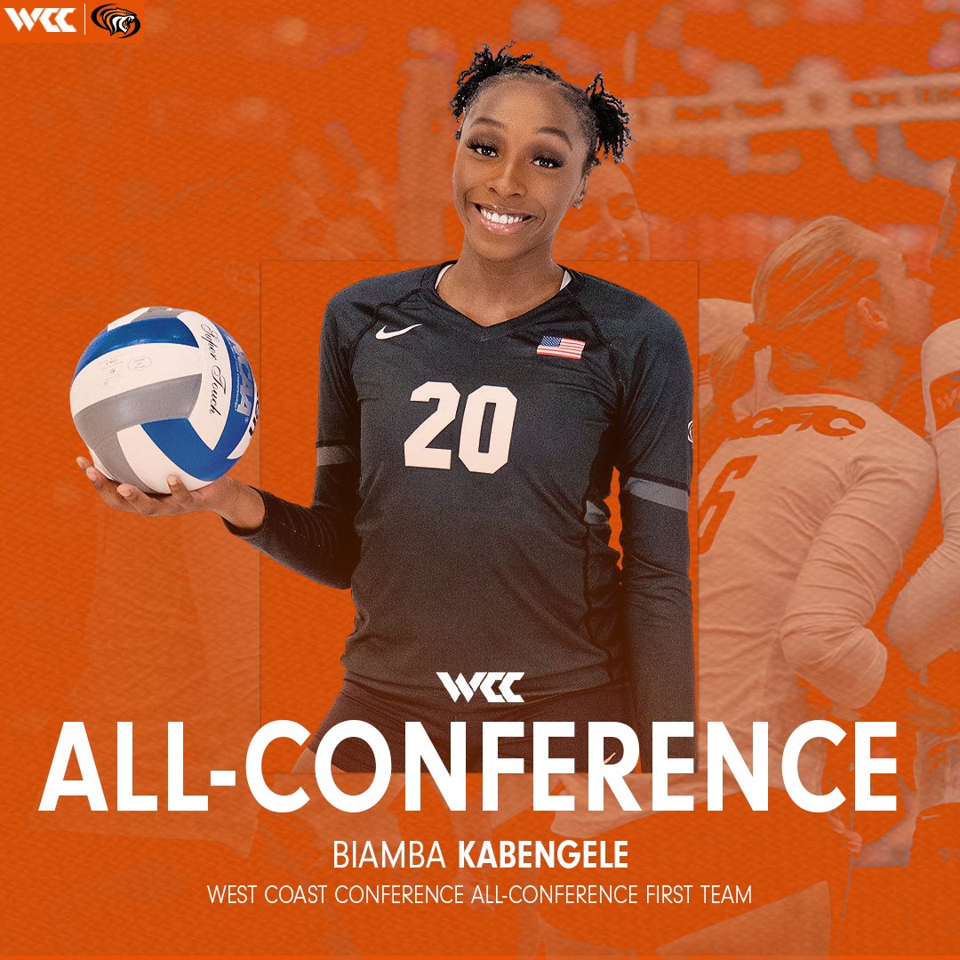 Pacificwvball's tweet photo. After leading the team to a fifth-place finish and an appearance in the upcoming National Invitational Volleyball Championship, Biamba Kabengele, Alexa Edwards, and Jadyn Tubbs earned WCC All-Conference recognition! #UpRoar

READ ➡️ https://t.co/r9mUDsTGEt https://t.co/D9da1dIFg3