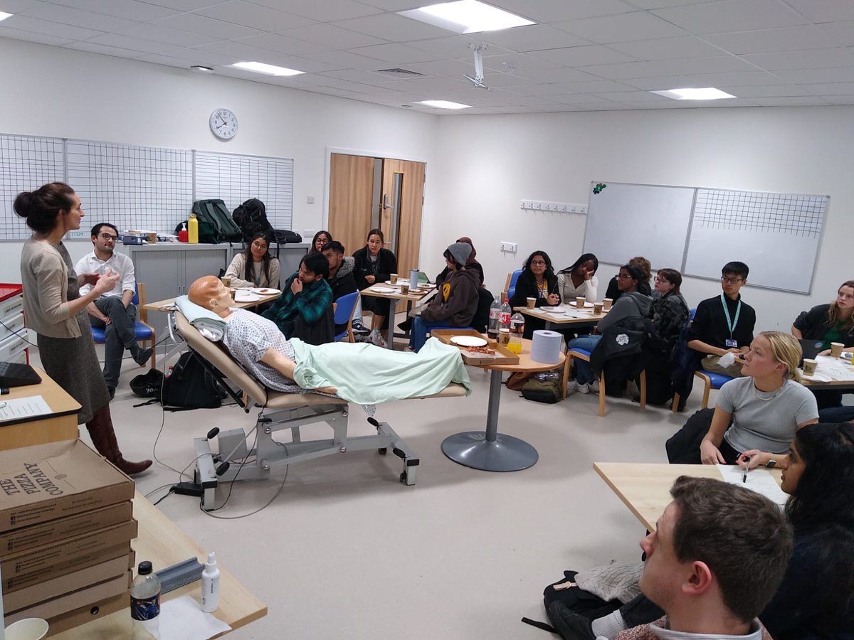 Zilley_Khan's tweet photo. Physiology Foundations Seminar for year 1, 4 &amp; 6 @FitzwilliamColl &amp; @MECCambridge Delivered @RoyalPapworth by our amazing Med Ed Fellow Dan &amp; Sub-Dean Nicola Jones. We are committed to teaching &amp; training 👍👍 https://t.co/yif2273G9c