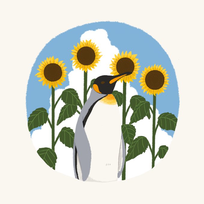 「flower penguin」 illustration images(Latest)｜4pages