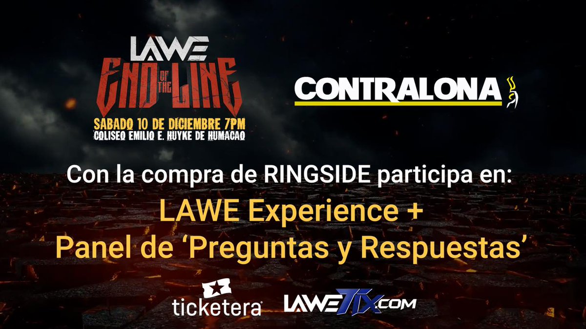 TayJimenezPR's tweet photo. ✌️😉#ENDoftheLINE @Contralona @LAWEWRESTLING https://t.co/0gKXJ7asHJ