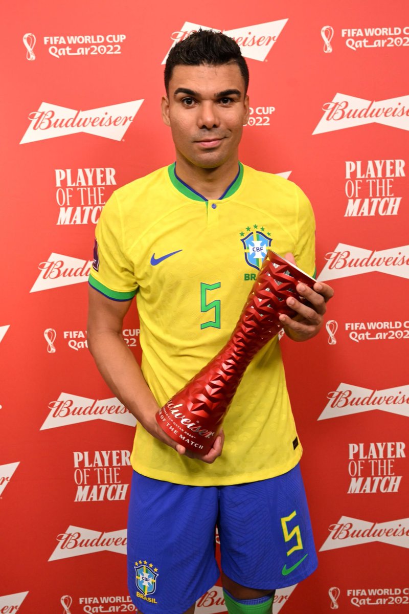 Casemiro
#FIFAWorldCup , #BRASUI