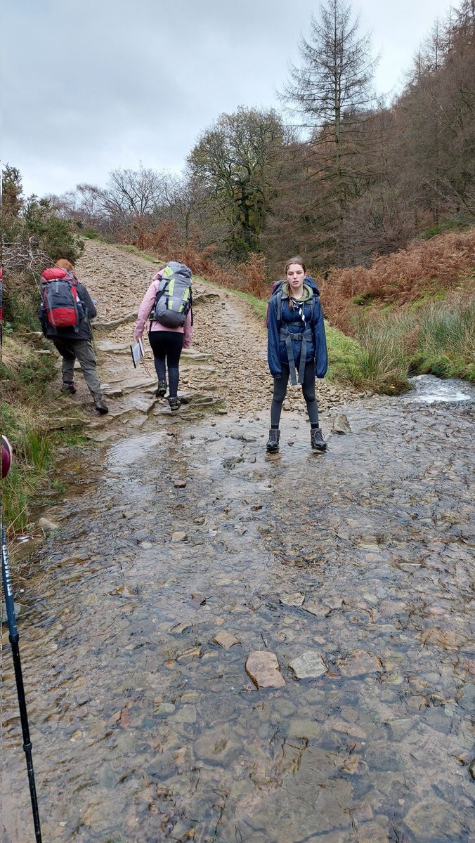 Our Explorers out in the Peak District