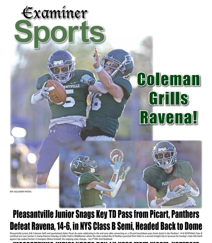 DirectRays's tweet photo. This @Pville_football program has captured the imagination of its township &amp; will seek its 2nd @NYSPHSAA title since 2017 &amp; @ExaminerMedia has all bases covered on newsstands tomorrow @PVilleAthletics https://t.co/6EK7RIHPMD