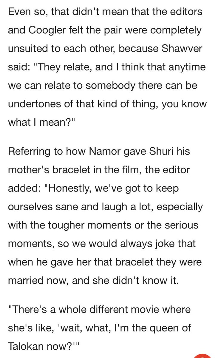 Wakanda Forever' Editor Talks Deleted Scenes and Shuri's Bond With Namor