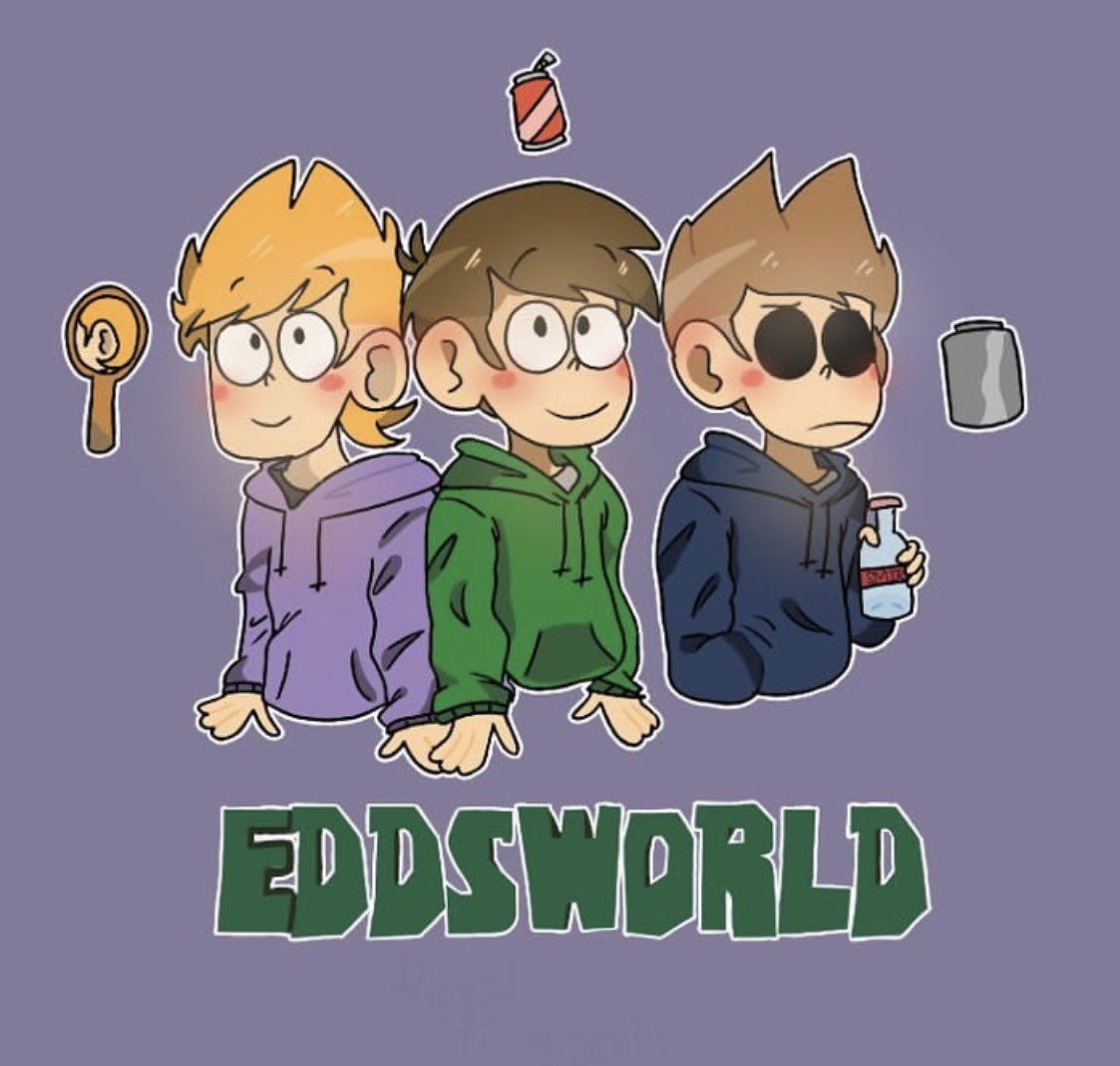 Daily Eddmatt on X: On 6/18/21 the official Eddsworld account posted this  drawing which shows Matt carrying Edd,and Tom carrying Matt,but it also  shows Matt smiling at Edd while he holds a