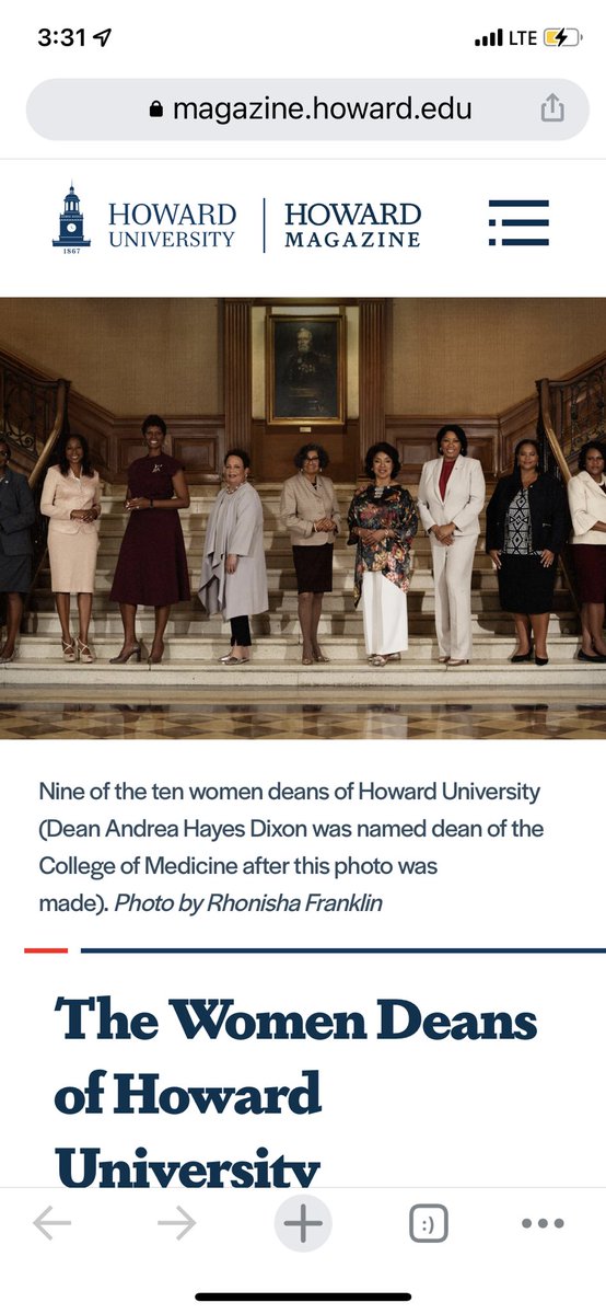 What an Honor!!! 💕💚👑 ΑΒΥΩ Charter Member &amp; Chapter Parliamentarian <a href="/DWill5/">Darius Williams</a>, PhD is among 10 dynamic women, including our sorority member <a href="/PhyliciaRashad/">Phylicia Rashad</a> to become dean at <a href="/HowardU/">Howard University</a>. Dana is the 1st permanent woman dean of the Graduate School. 

magazine.howard.edu/stories/the-wo…