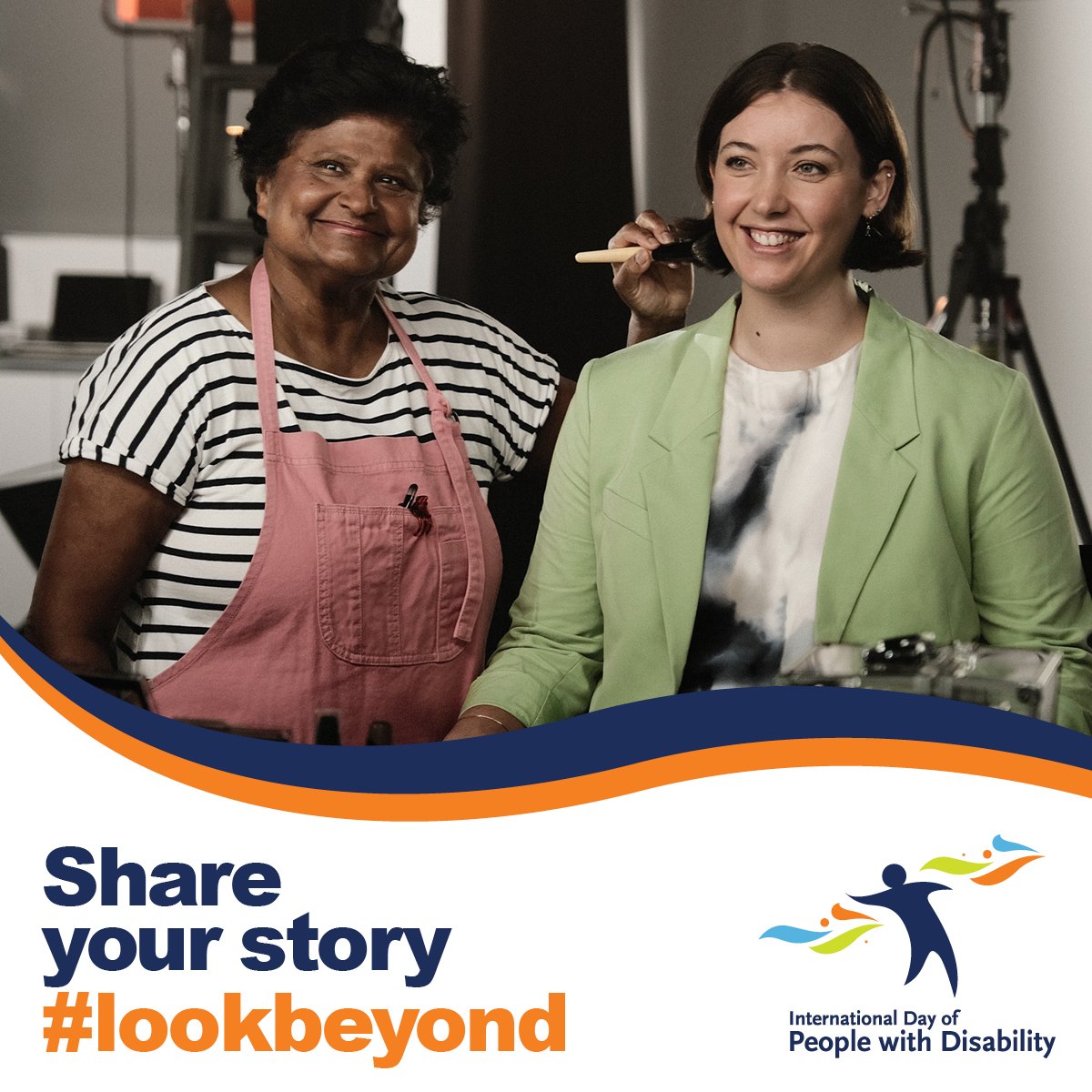 We encourage all Australians with disability to share their story for #IDPwD 2022.

Help others to #lookbeyond and challenge assumptions about disability. Together we can break down barriers and ensure people with disability are represented and included in all aspects of society.